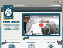Tablet Screenshot of catdoctors.info